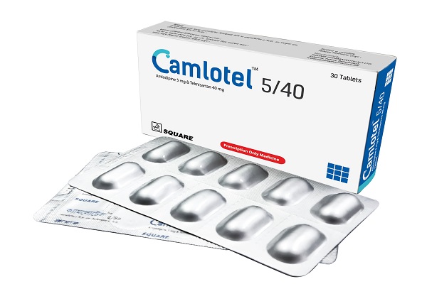 Picture of Tablet Camlotel 5mg+40mg